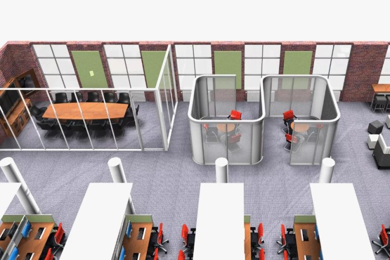 Гибкая планировка офисов: решение задач современного бизнеса