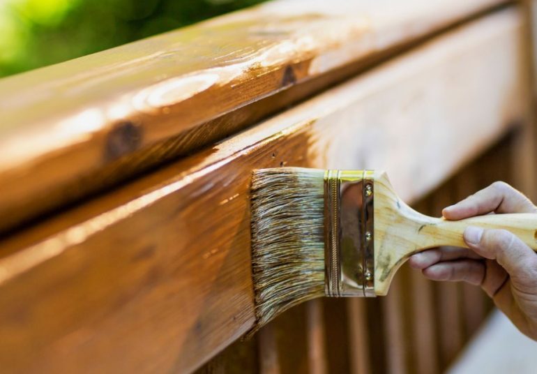 Масло для дерева с антисептическим эффектом